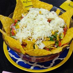 A picture of Maxican burrito bowl.