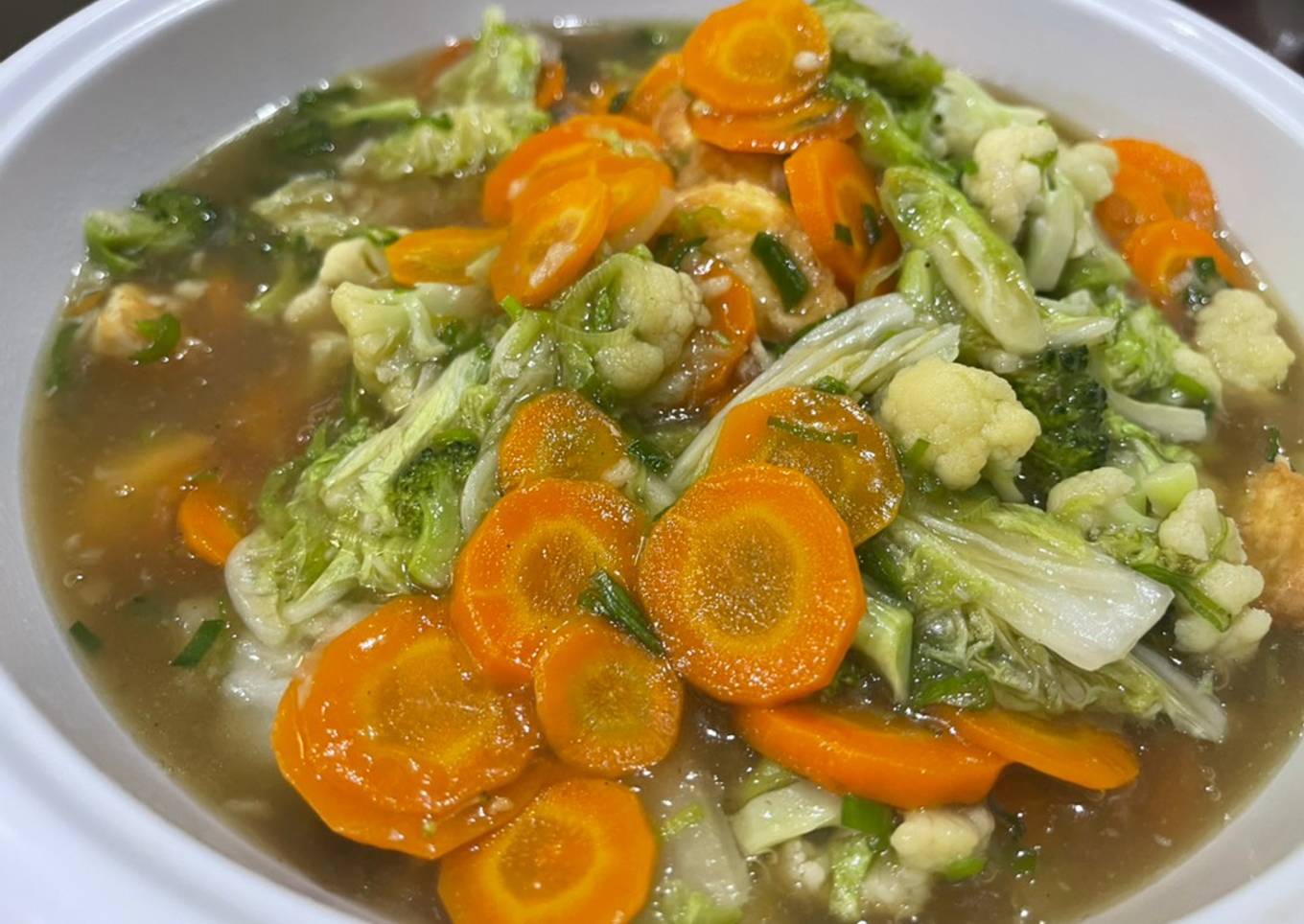Capcay mudah / tumis sayur mudah