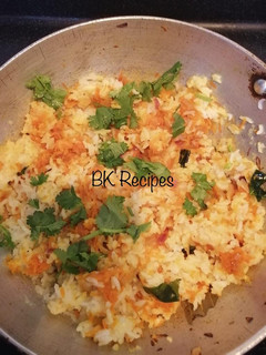 கேரட் சாதம் (carrot saatham recipe in tamil) செய்முறை முக்கிய புகைப்படம்