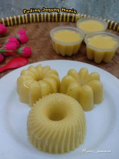 Foto resep Puding Santan Jagung Manis