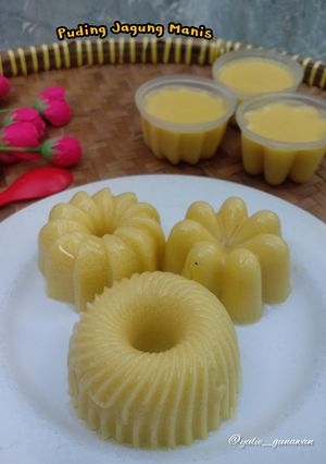 Foto resep Puding Santan Jagung Manis