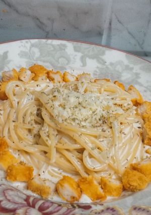 Foto resep Spaghetti carbonara