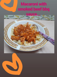 Foto resep Macaroni bolognese with smoked chicken