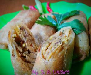 Resep Mudah  lumpia isi rebung  Enak Bergizi