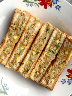 Foto resep Roti Wijen Udang