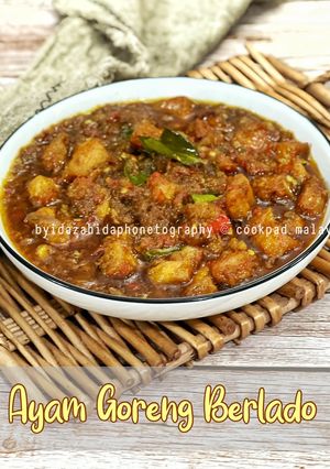 Gambar Ayam Goreng Berlado