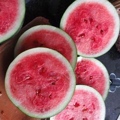 A picture of Watermelon and Cucumber Salad.