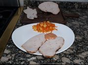 Una foto de pavo ciruela