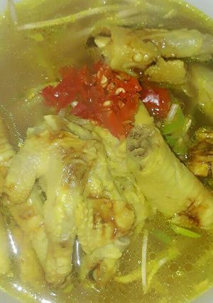 Foto resep Soto ceker ayam
