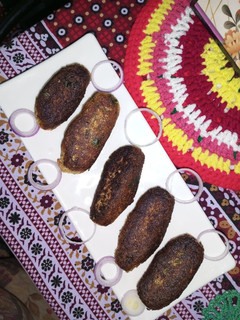 A picture of Cabbage kabab.