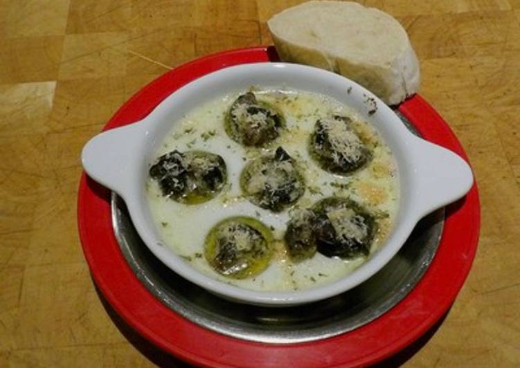 Recipe of Homemade Escargot with Garlic Butter