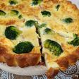 Quiche sans pâte brocolis lardons