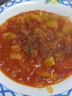 صورة لوصفة يخنة كوسا