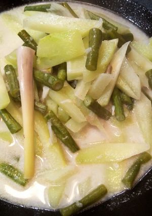 Foto resep Sayur labu kacang gurih