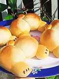 Bánh mì tạo hình mông corgi
