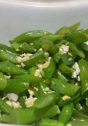 Foto resep 16. Cah Buncis Telur