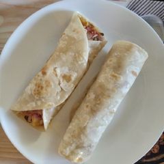 A picture of Aloo corn Frankie.