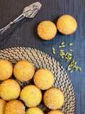 كب كيك 🧁 قرص عقيلي بالبرتقال 🍊