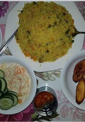 A picture of Fried rice.