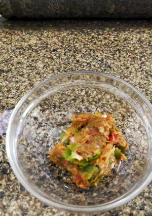 A picture of Fresh Garlic Chutney.