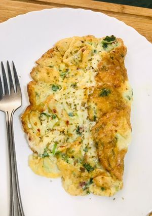 A picture of Cheese omelette.