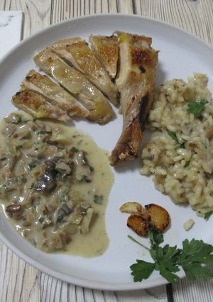 Szuvidált gyöngytyúk suprême🍗 recept fotója