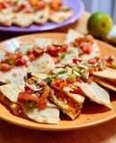 Quesadillas variadas desde cero