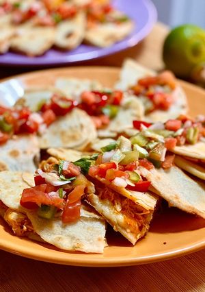 A picture of Assorted Quesadillas from Scratch.