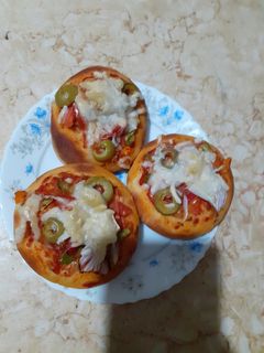 صورة لوصفة ميني بيتزا سهله اوي 😍🍕😋❤