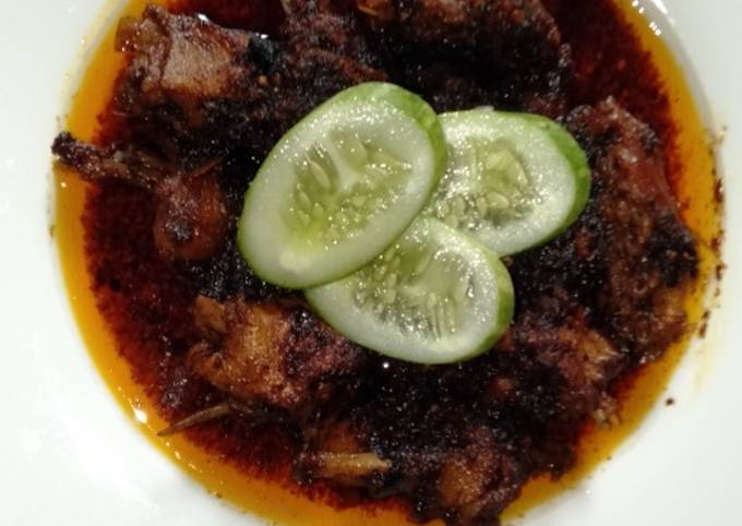 Cara membuat Bebek bumbu hitam Cara membuat Bebek bumbu hitam