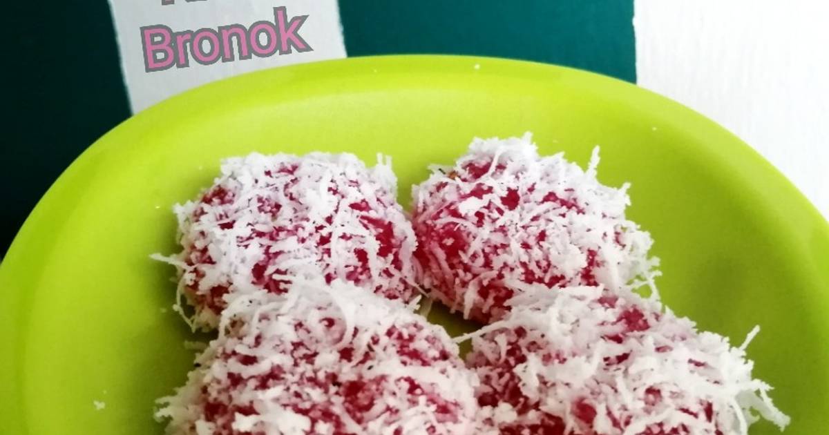 Resipi Kuih Bronok Kuih Sagu Telur  Katak oleh Noyu Aida 