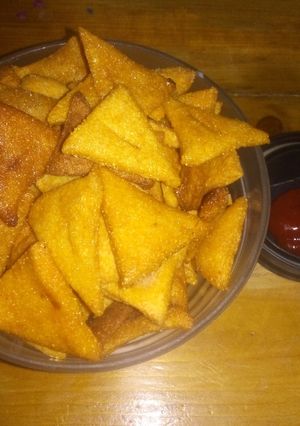 Una foto de Nachos caseros riquísimos