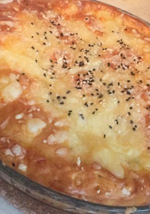 صورة لوصفة الفطيرة التركية