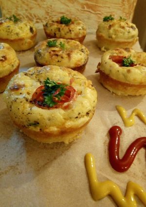 A picture of Pizza muffins#festivecontest_Kisumu.