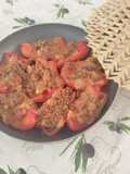 Peperoni ripieni vegetariani in padella