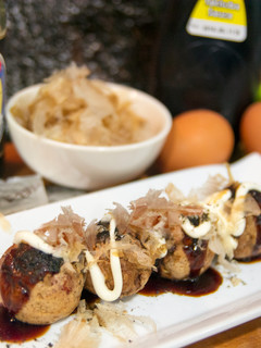 Una foto de Takoyaki