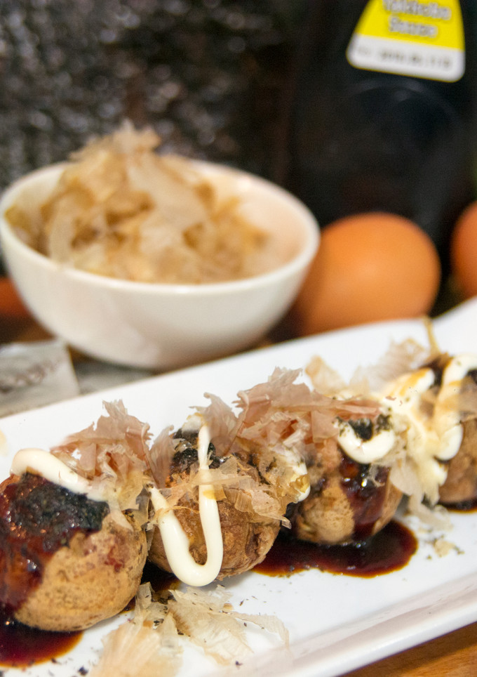 Una foto de Takoyaki