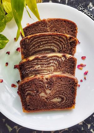 এগলেস মার্বেল কেক(Eggless Marble Cake recipe in bengali) রেসিপির প্রধান ছবি