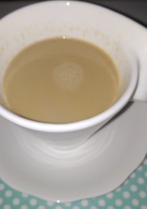 صورة لوصفة قهوة ☕ حليب عالسريع