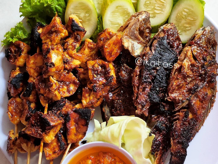 Resep IKAN MUJAER &amp;amp; TAHU BAKAR Bumbu kecap super enak, Bisa Manjain Lidah