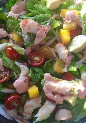 Foto principal de Ensalada de langostinos