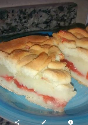 Una foto de Frola de pastelera y membrillo