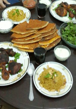 صورة لوصفة دجاج تركي