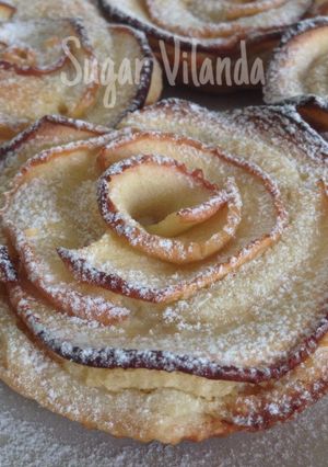 รูปของ Apple almond galette