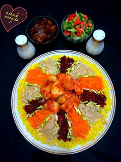 عکسی از دستور قیمه نثار الهام پز