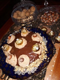صورة لوصفة كيكة الفيريرو روشيه