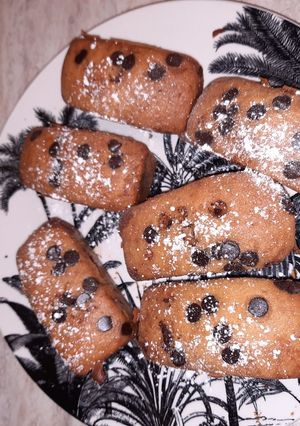 Une photo de Mini marbré maison aux pépites de chocolat 🍫