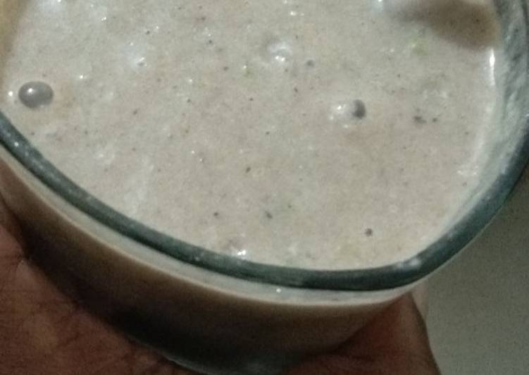 Recipe of Homemade Milk Shake/Energy