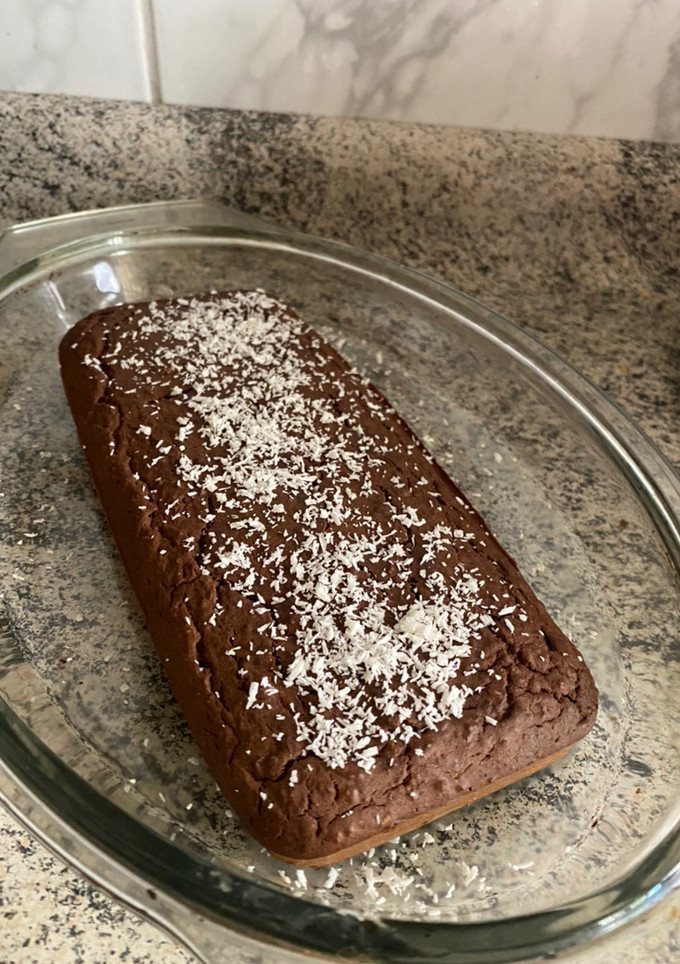 Una foto de Brownie de Garbanzos