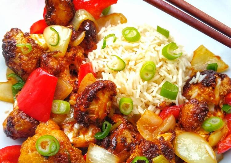 How to Prepare Super Quick Homemade Sweet &#39;n&#39; Sour Cauliflower